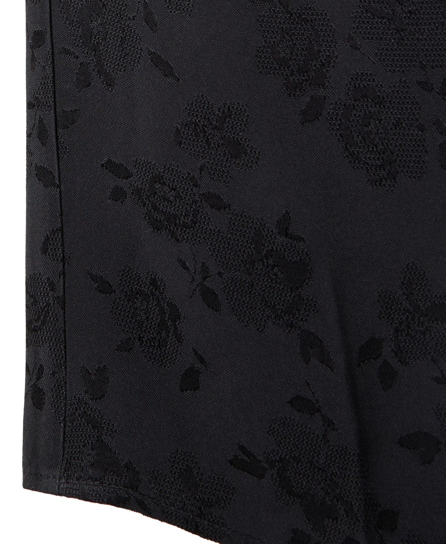 Женская блузка Mango Strap Neck Jacquard Short-Sleeve, цвет: Угольный — фото 6