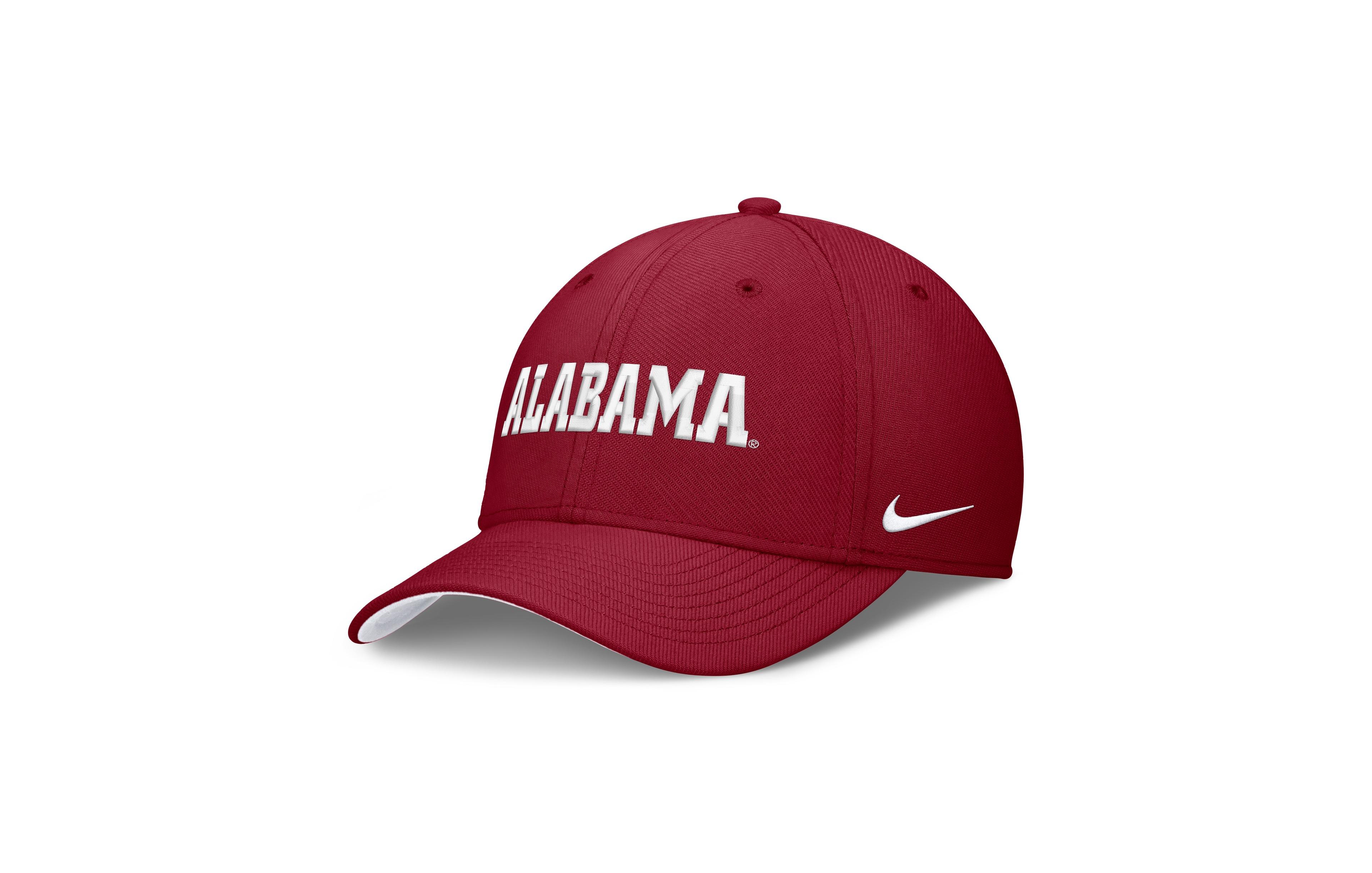 Nike Men's Crimson Alabama Tide Primetime Team Rise Flex Hat