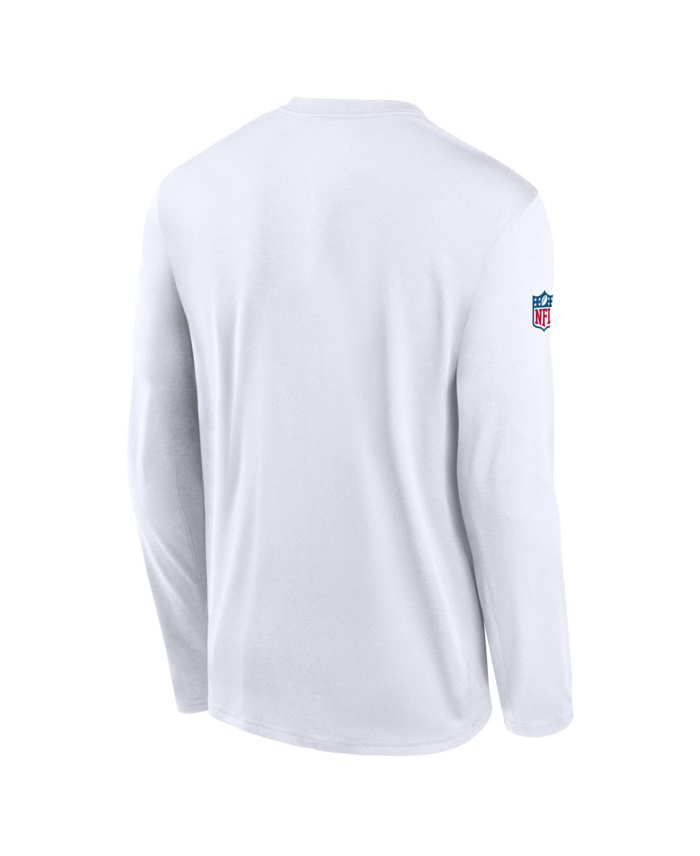 Мужская футболка Nike White Buffalo Bills Rivalries Collection Sideline Legend Long-Sleeve — фото 7