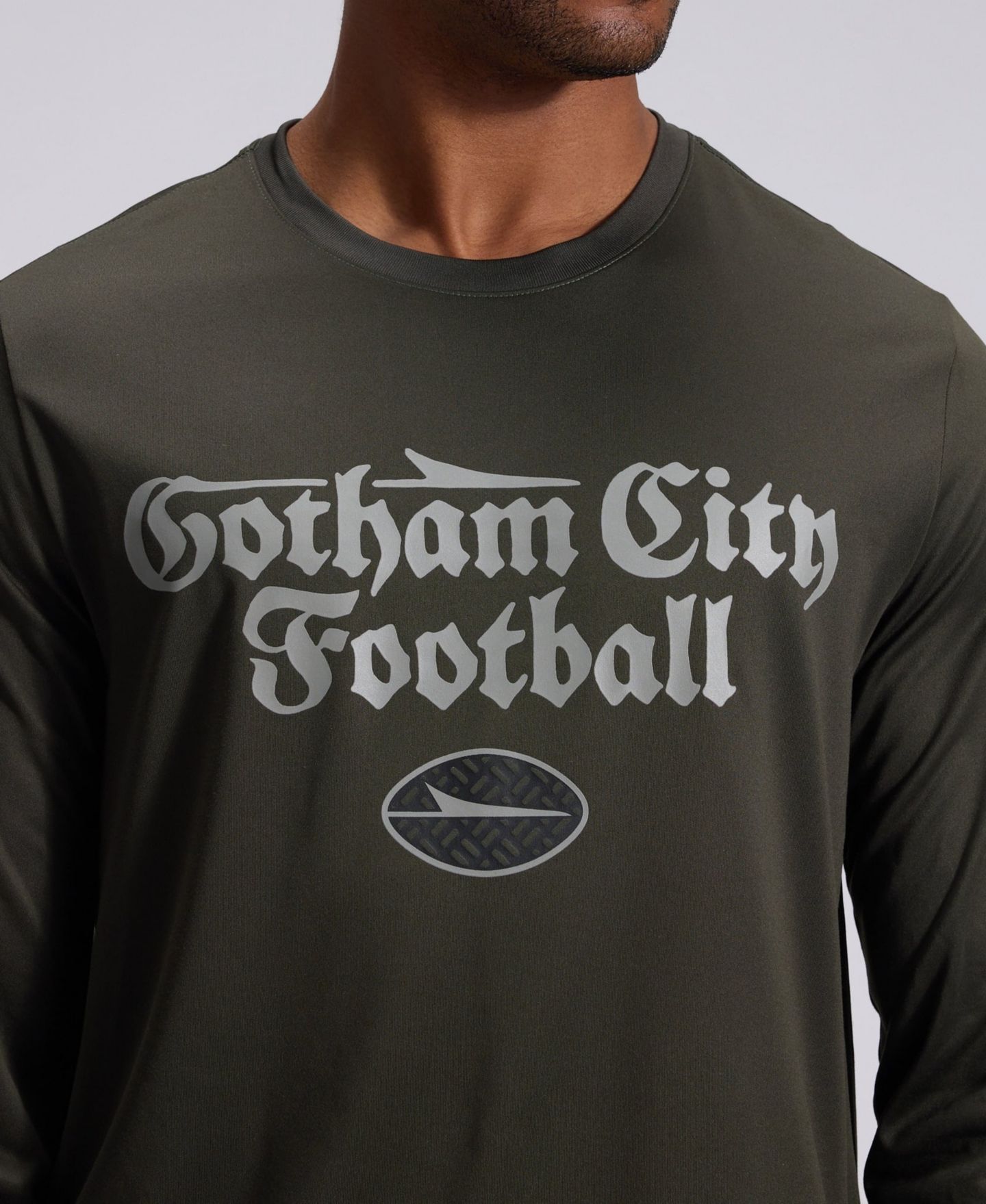 Мужская футболка Nike Green New York Jets Rivalries Collection Sideline Legend Long-Sleeve — фото 8