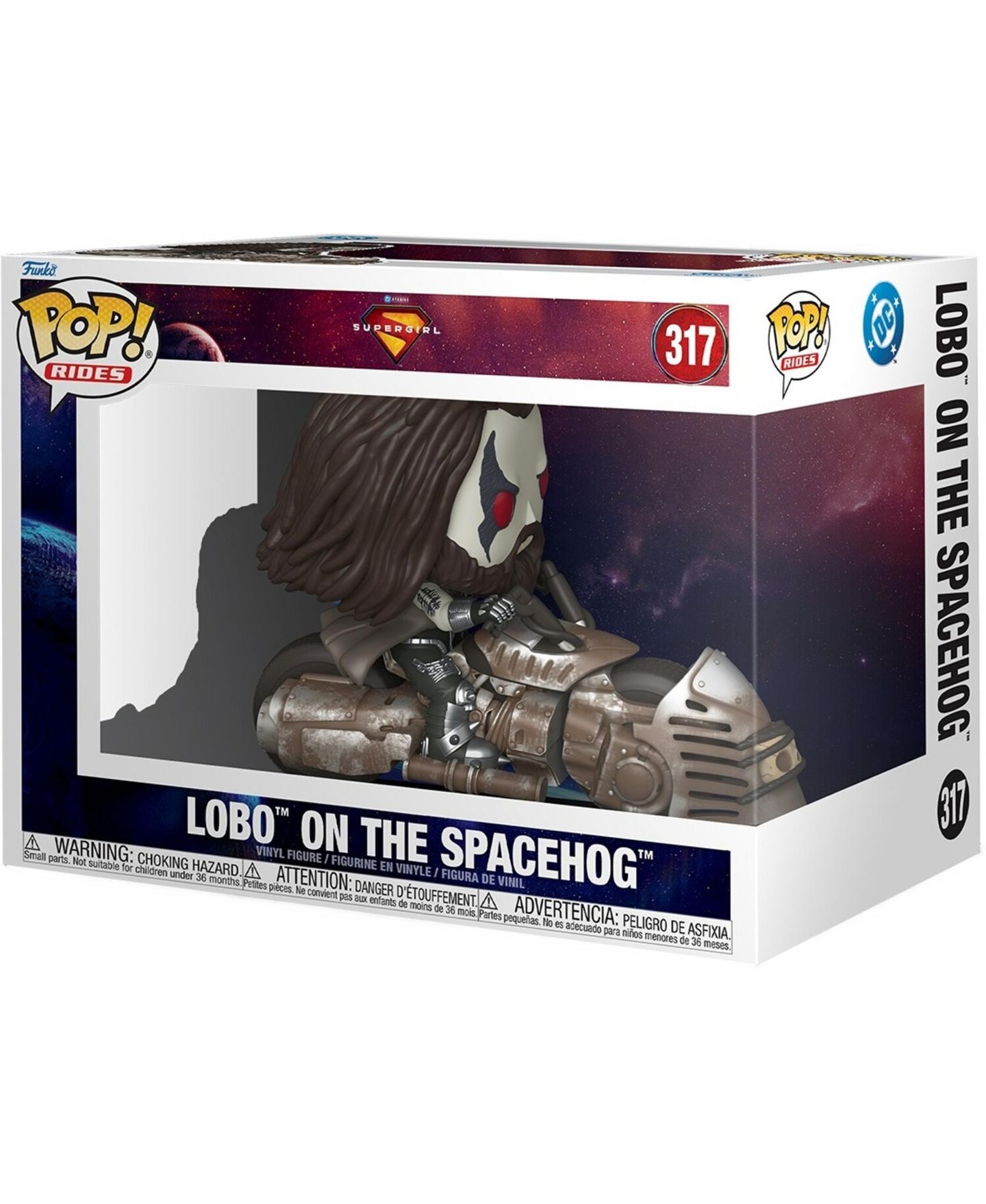 Фигурка Funko Pop! Lobo on the Spacehog (DC) 4.65", 3+ Years, цвет: Разноцветный — фото 3