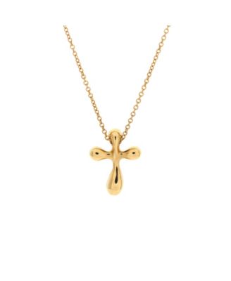 Pre-Owned Tiffany and Co Elsa Peretti Cross Pendant Necklace - Macy's