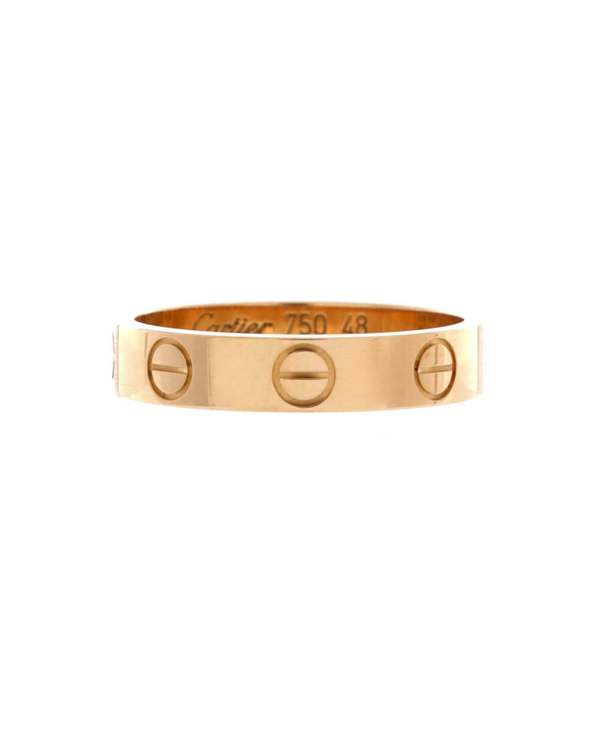 Pre-Owned Cartier Love Wedding Band Ring - 18k yellow gold
