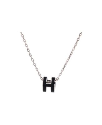 Pre-Owned HERMES Pop H Pendant Chain Necklace