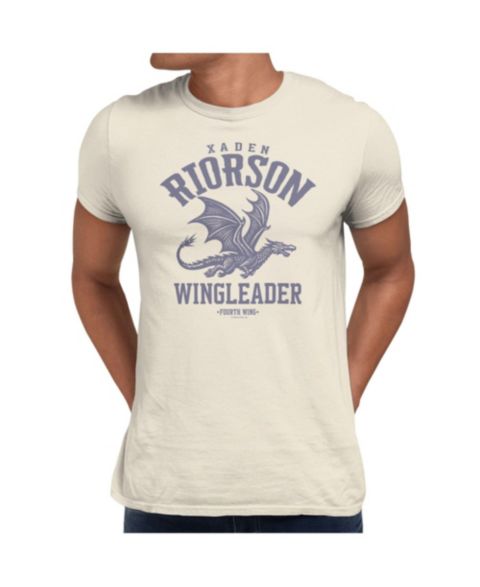 Мужская футболка Fourth Wing The Empyrean Graphic Classic Fit, цвет: Бежевый