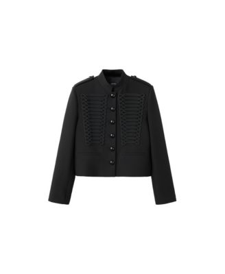 Women's Toggle Collar Cropped Jacket