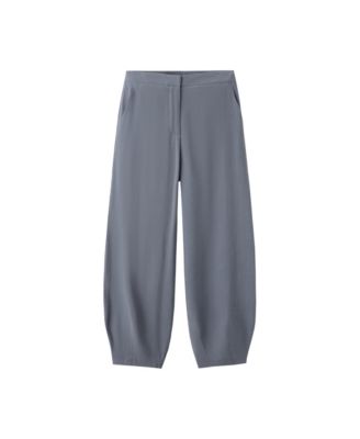 Women's High-Rise Modal-Blend Balloon Pants