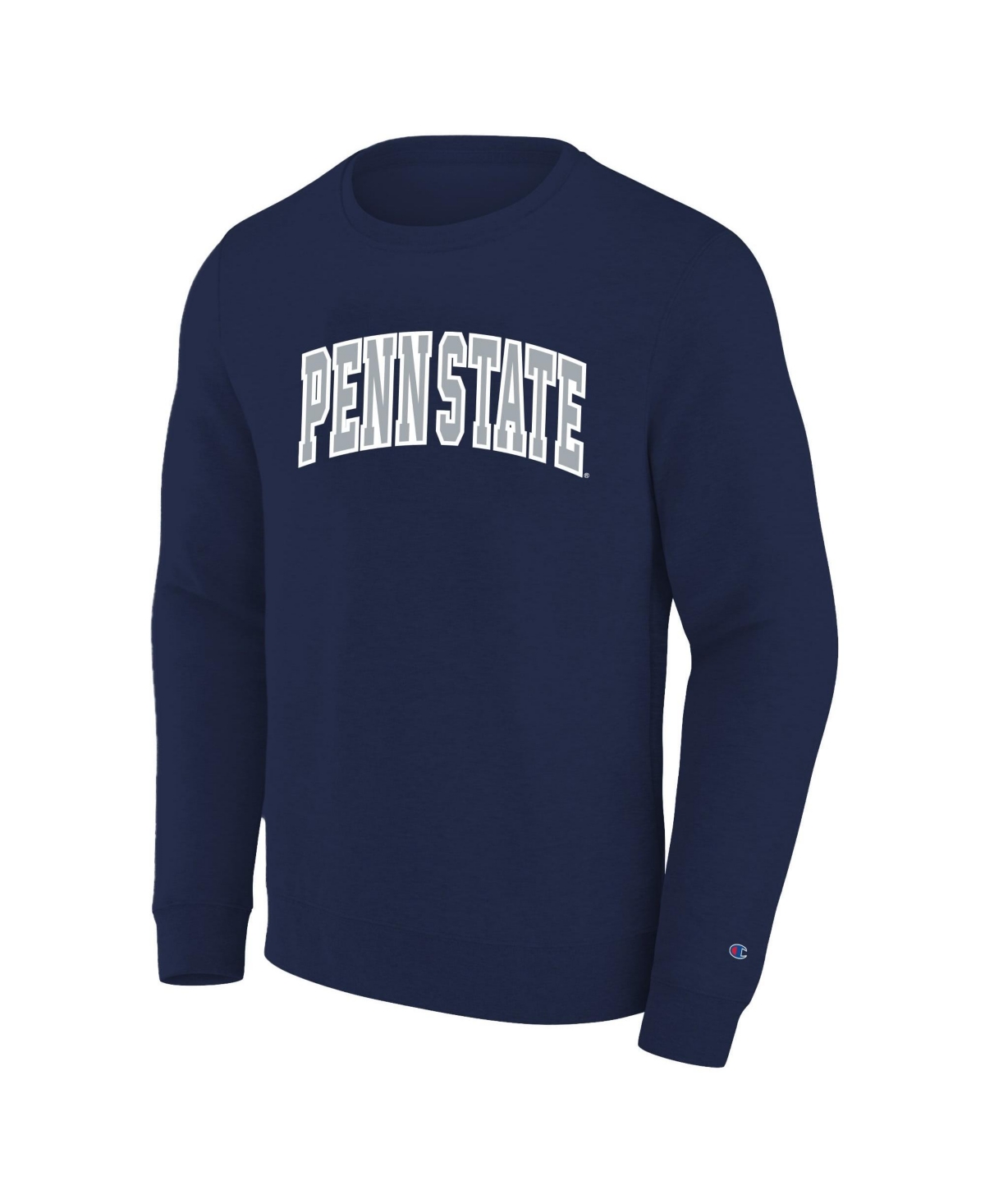 Champion Men's Navy Penn State Nittany Lions Arch Applique Big Tall Sweatshirt - Navy