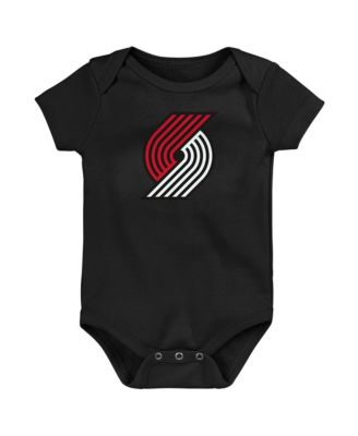 Baby Boys' and Girls' Black Portland Trail Blazers Primary Logo Bodysuit