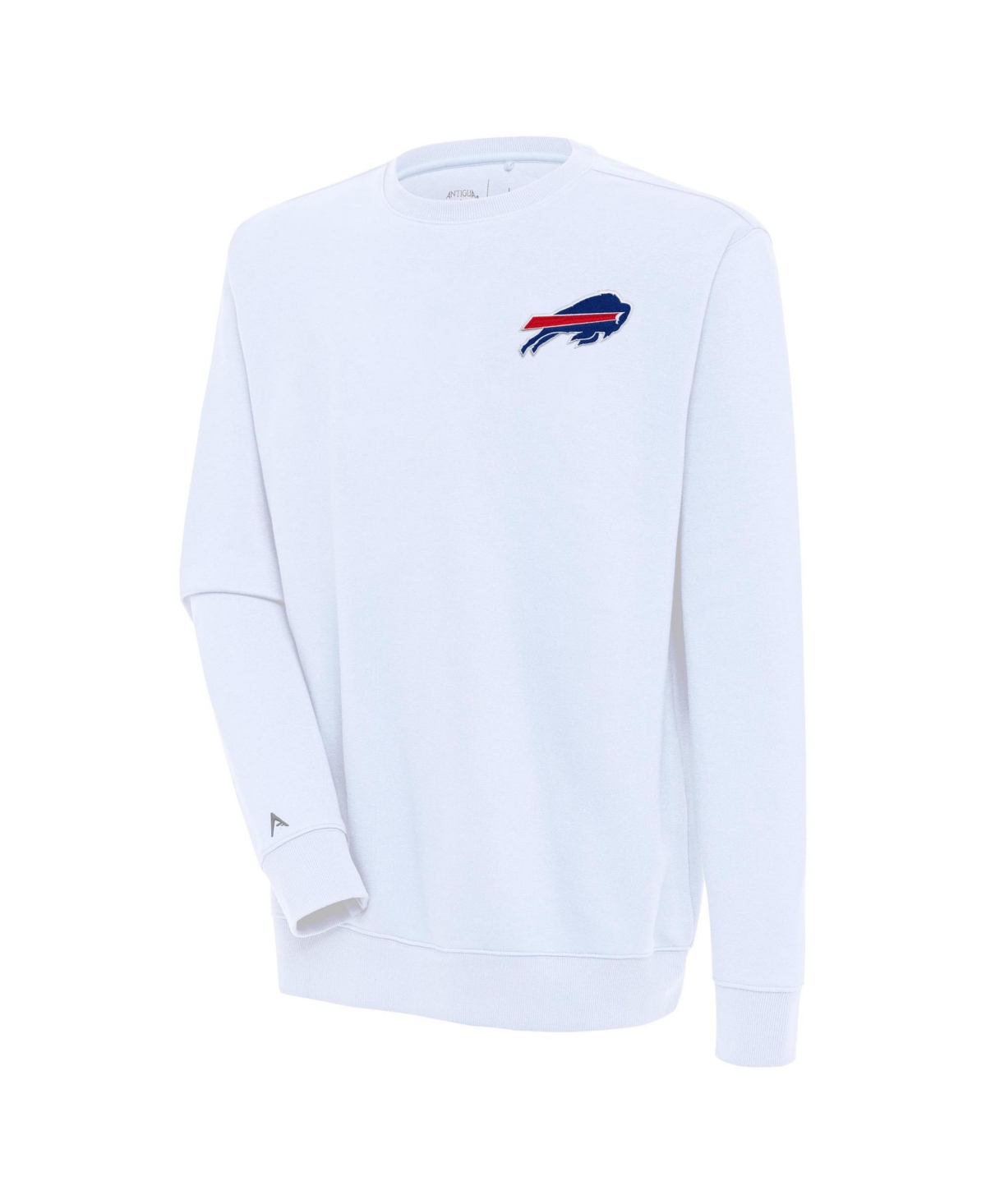 Antigua Men's White Buffalo Bills Victory Pullover Sweatshirt - White
