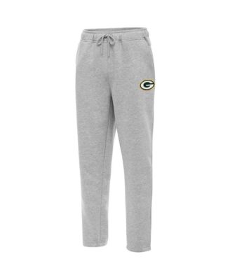 Men's Heather Gray Green Bay Packers Victory Sweatpants