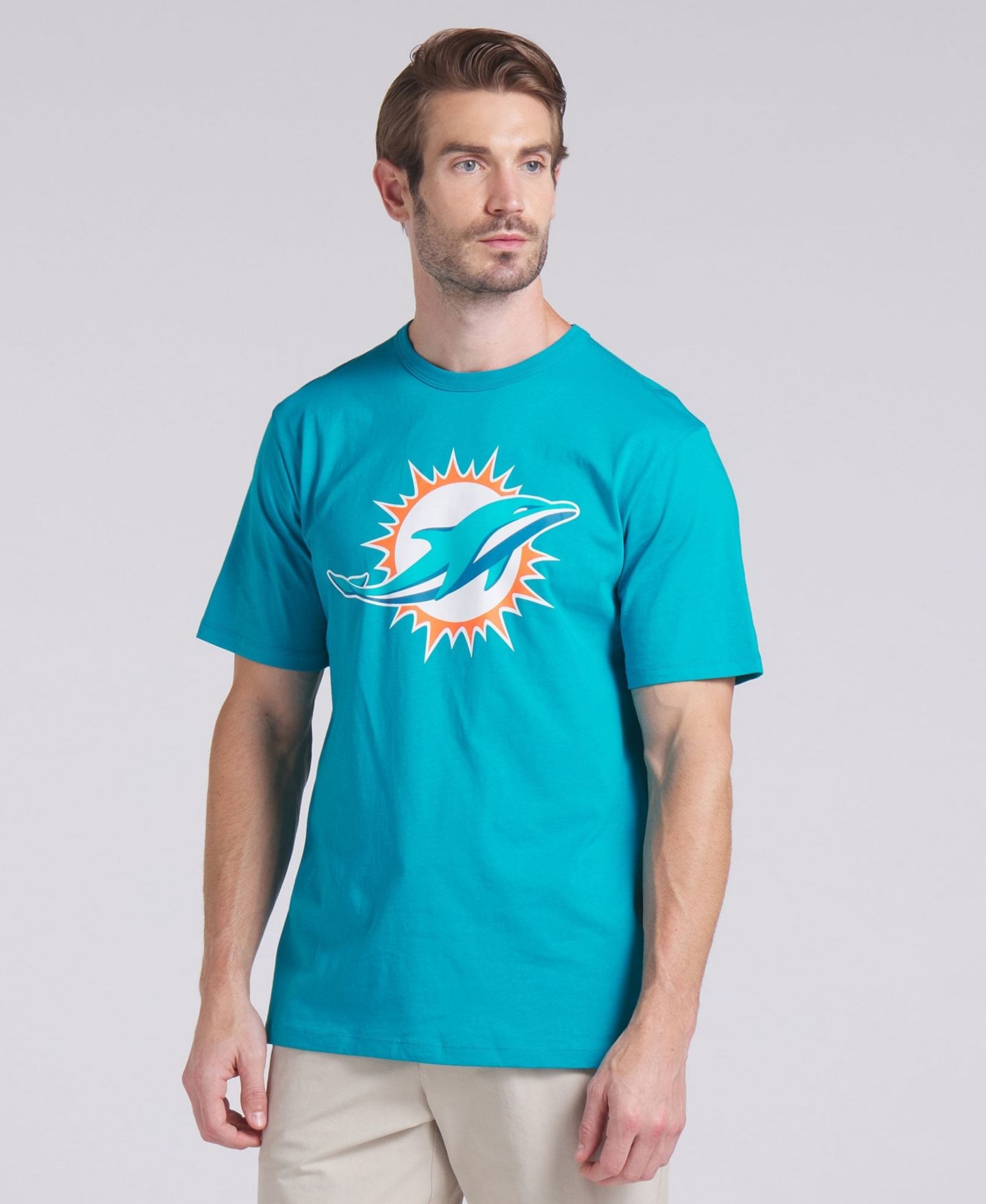 Мужская футболка Fanatics Aqua Miami Dolphins Field Goal Legacy — фото 4