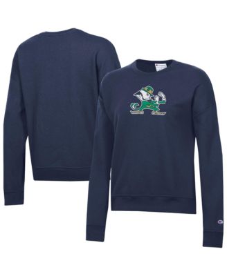Women's Navy Notre Dame Fighting Irish Power blend Sweatshirt