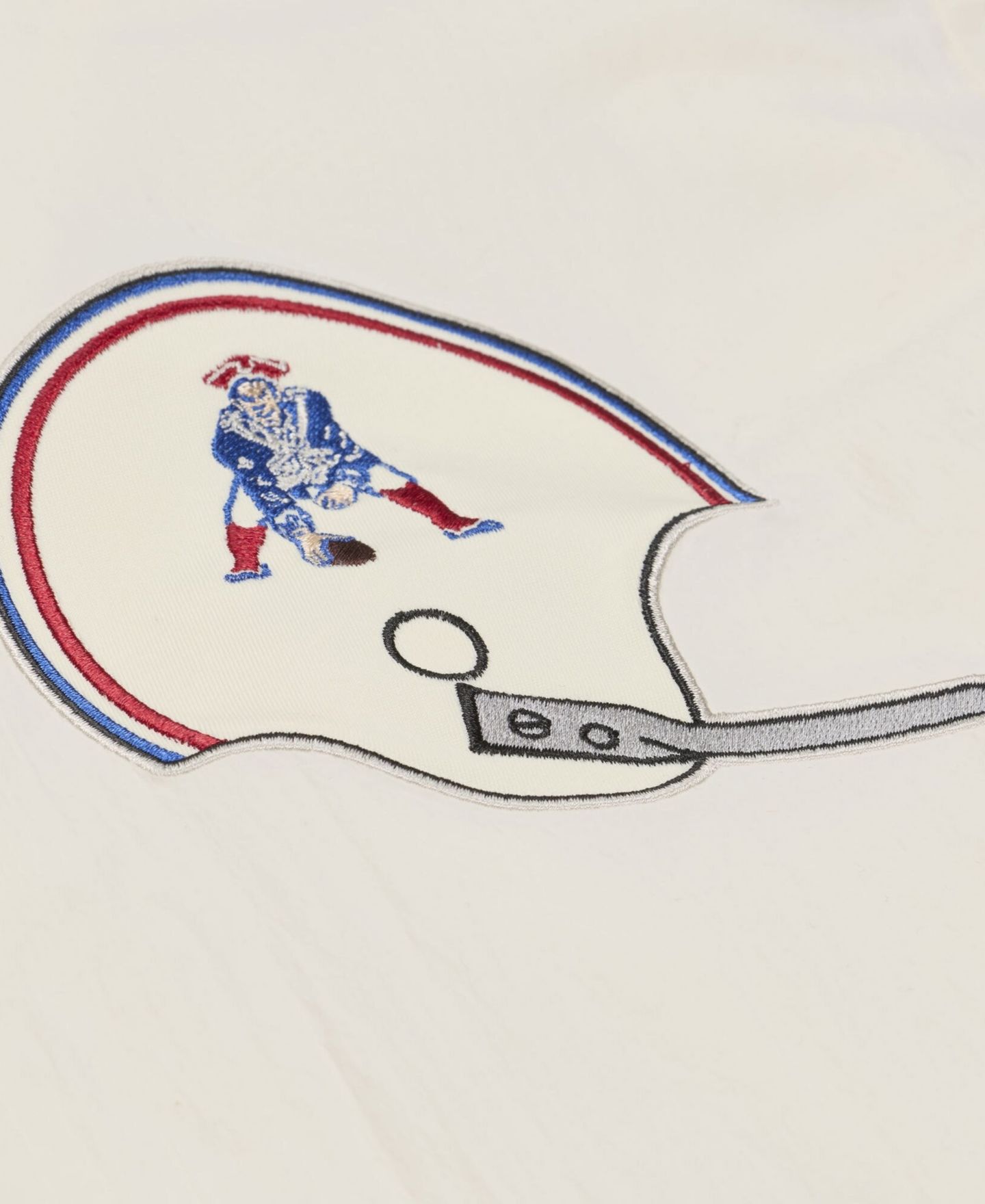 Мужская куртка Mitchell & Ness Cream New England Patriots Retro Roots Full-Snap Coaches — фото 3