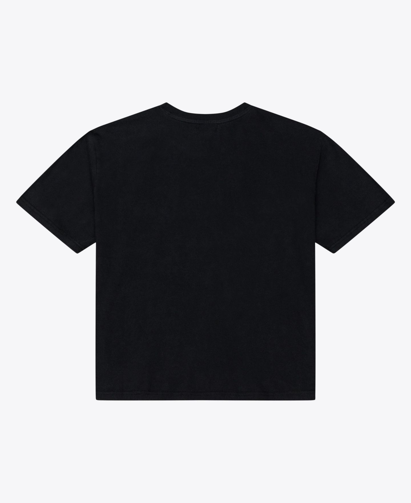 Женская футболка Mitchell & Ness Mitchell Ness Black Detroit Pistons Street Graphic Boxy Crop — фото 3