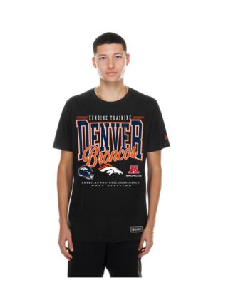 New Era Men's Black Denver Broncos Combine Authentic T-Shirt - Macy's