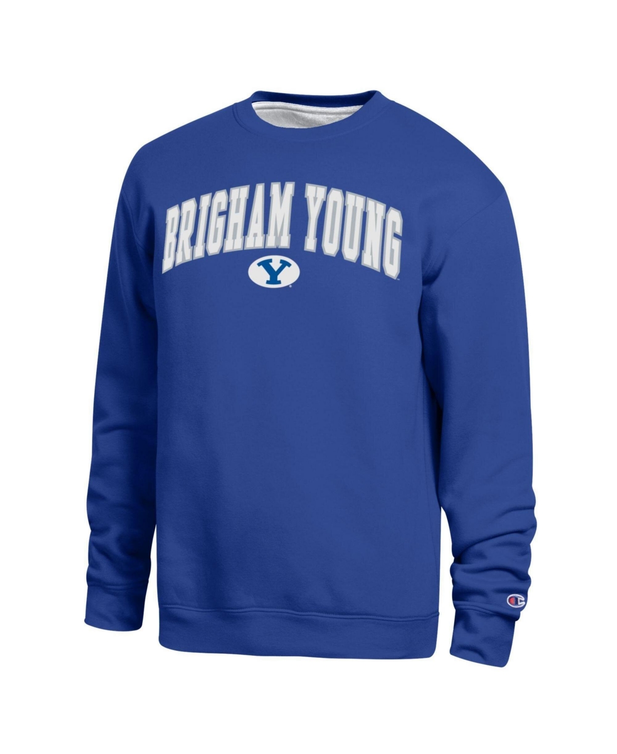 Champion Men's Royal Byu Cougars Arch Sweatshirt - Royal