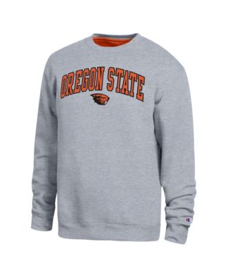Men's Heather Gray Oregon State Beavers Arch Sweatshirt