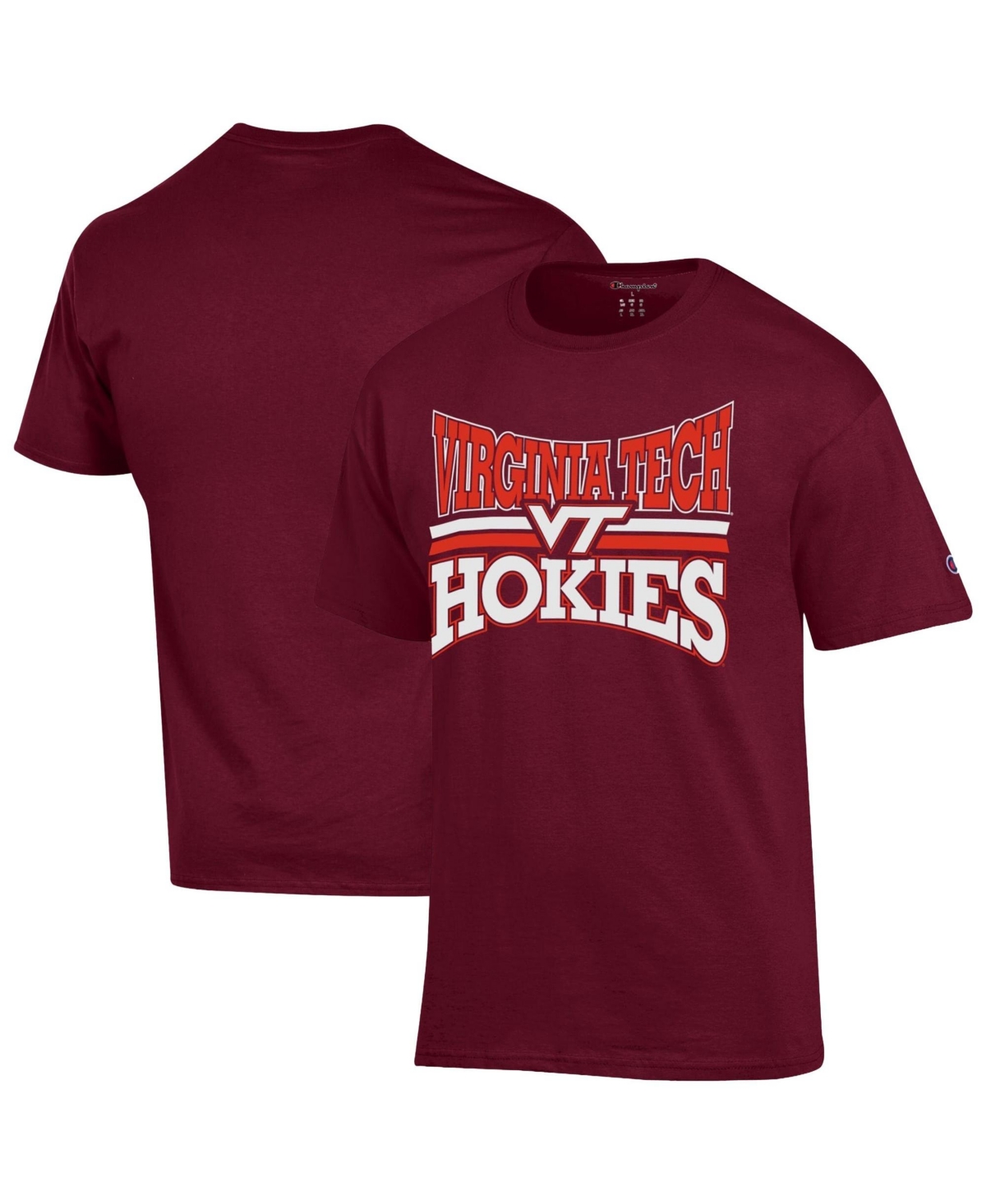Champion Men's Maroon Virginia Tech Hokies Team Zoom T-Shirt - Maroon