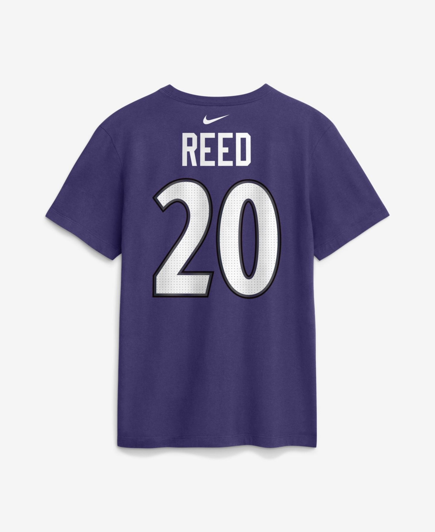 Мужская футболка Nike Ed Reed Purple Baltimore Ravens Retired Name & Number — фото 3