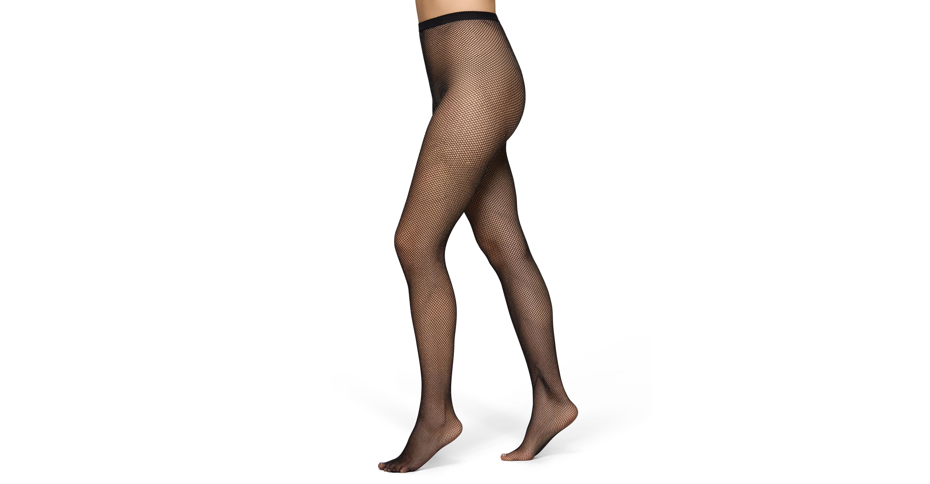 Hue Women's Lurex Fishnet Tights