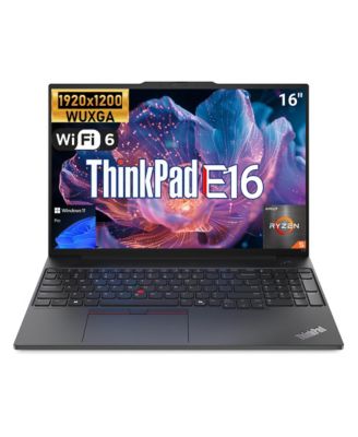 ThinkPad E16 Gen 2 16" Laptop, AMD Ryzen 5 7535HS, 64GB RAM, 2TB SSD, Windows 11 Pro