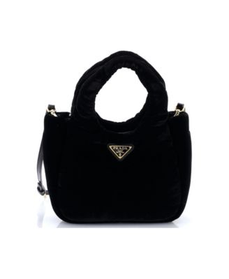 Mini Padded Soft Tote Velvet