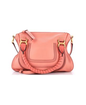 Medium Marcie Satchel Leather