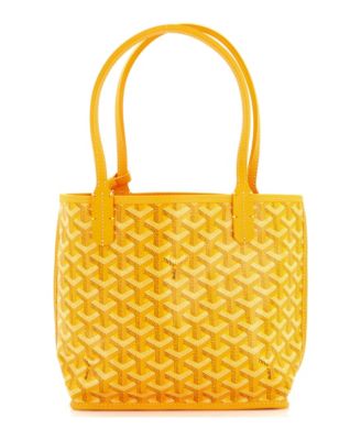 Mini Anjou Reversible Tote Coated Canvas