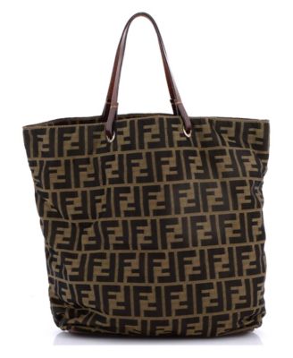Small Vintage Open Tote Zucca Canvas