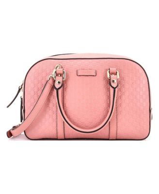 Medium Convertible Top Handle Crossbody Bag Microguccissima Leather