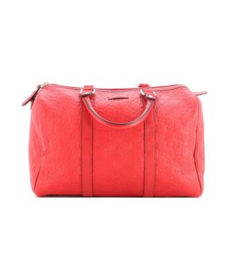 Medium Joy Boston Bag Guccissima Leather