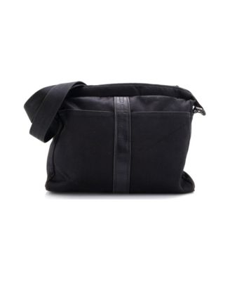 Pre-Owned  Hermes Large Acapulco Messenger Toile with Leather
