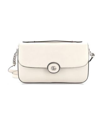 Small Petite GG Flap Shoulder Bag Leather