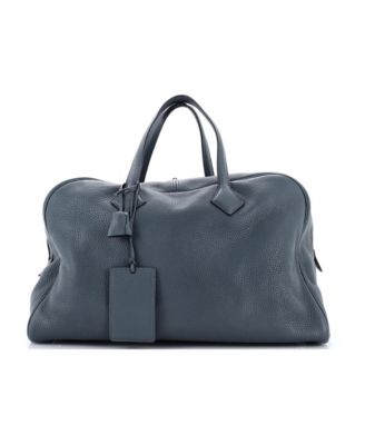 Pre-Owned  Hermes 43 Victoria II Travel Handbag Clemence