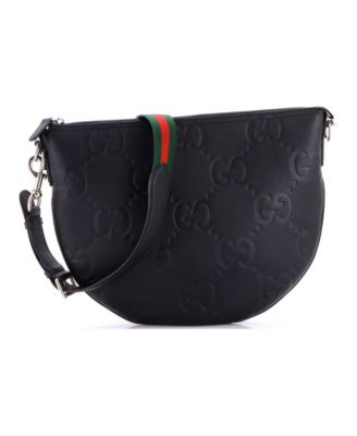 Large B Crossbody Bag Jumbo GG Embossed Leather