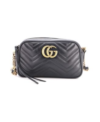 Small GG Marmont Shoulder Bag Matelasse Leather