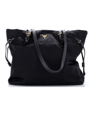 Medium Belted Tote Tessuto and Leather