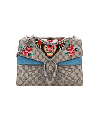 Medium Dionysus Bag Embellished GG Coated Canvas