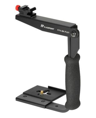 FPX-BK-FL01 Rotating Flip-Flash Bracket with Anti-Twist Plate for SLR Cameras