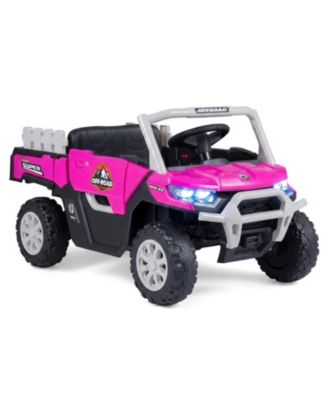24V Ride-On Dump Truck with Remote Control, Up to 66 lbs, Ages 3+