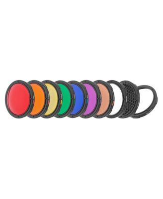 ParaSnap OTF 7-Color 40-Degree Honeycomb Grid Color Filter & Shapers Kit for OTA-S/OTA-C Adapters
