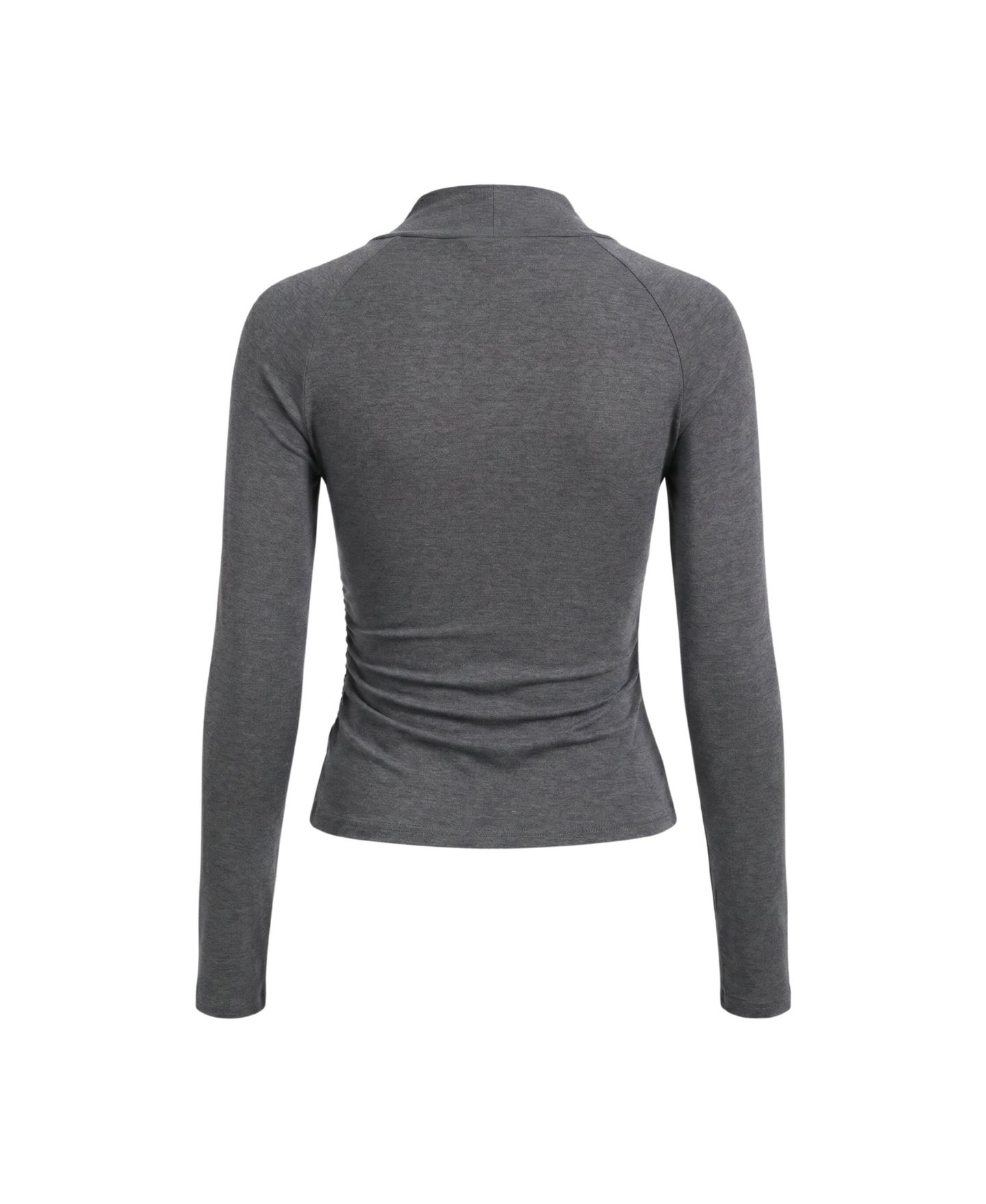 Женский топ Modenaire Long-Sleeve Sweetheart Tie-Front, цвет: Синий — фото 8