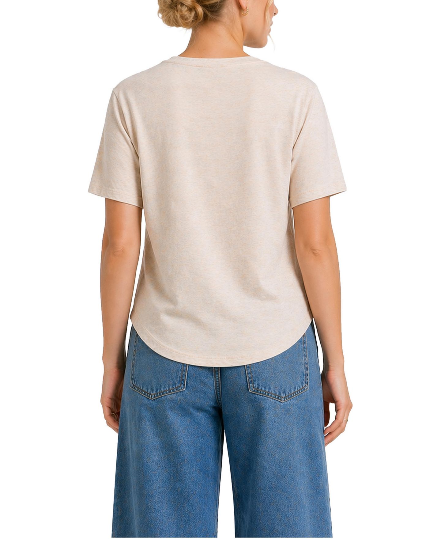Женская футболка Friends Juniors' Couch Graphic Oversized-Fit, цвет: Берёзовый — фото 4