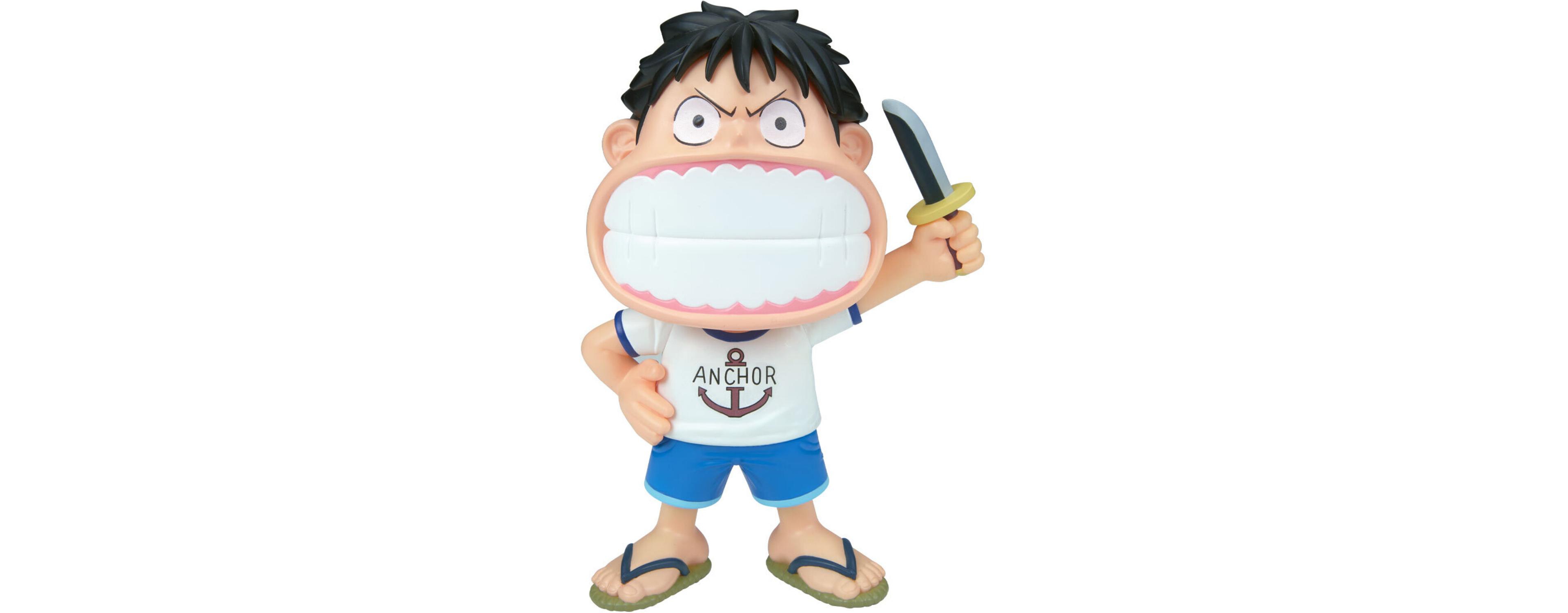 Banpresto One Piece Monkey D. Luffy Sofvimates 4.9" Collectible Action Figure, Ages 15+
