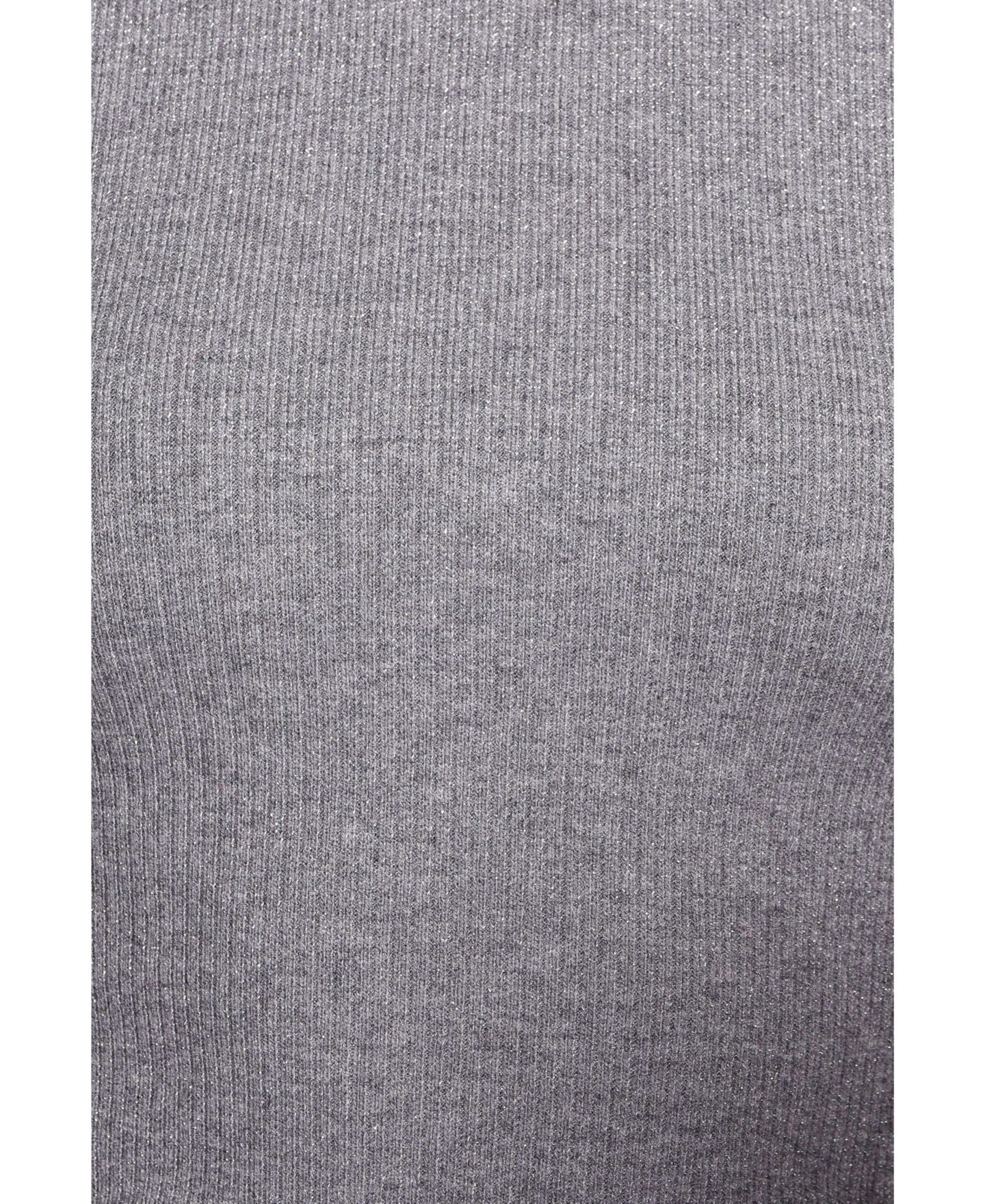 Женский топ Petal and Pup Bindy Long-Sleeve Crewneck Ribbed Knit, цвет: Угольный — фото 8