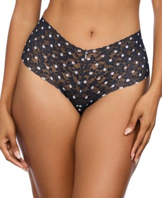 Women's Printed Retro Thong