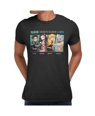 Men's Season 2 Tanjiro Nezuko Corps Portrait Graphic T-Shirt