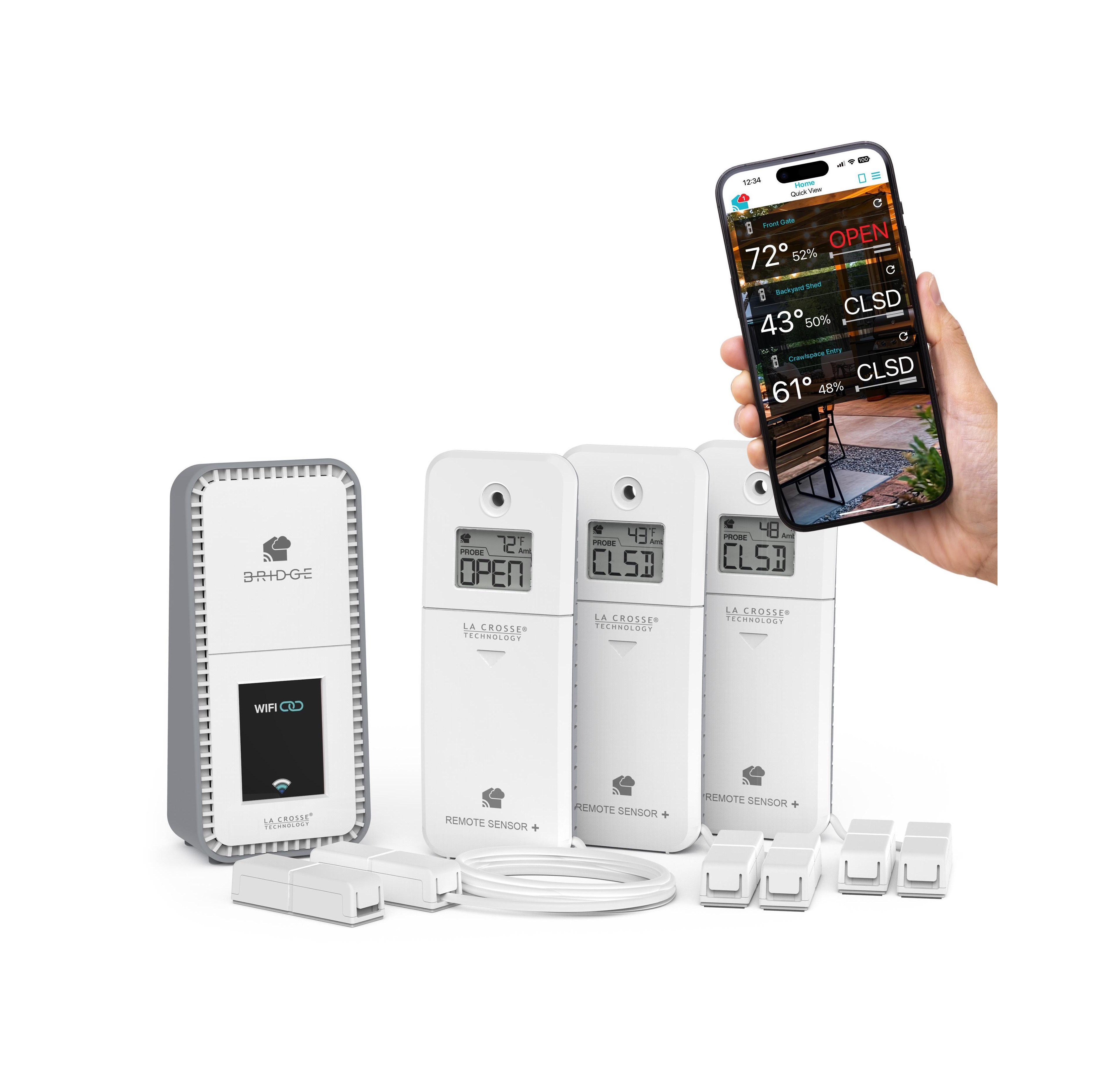 La Crosse Technology Contact King Wi-Fi Alert System Monitoring System