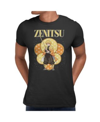 Men's Zenitsu Flash Night Graphic Crewneck T-Shirt